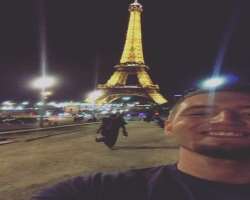 Brown is a travel enthusiast and often visits different places. He shared his photograph at <a href=